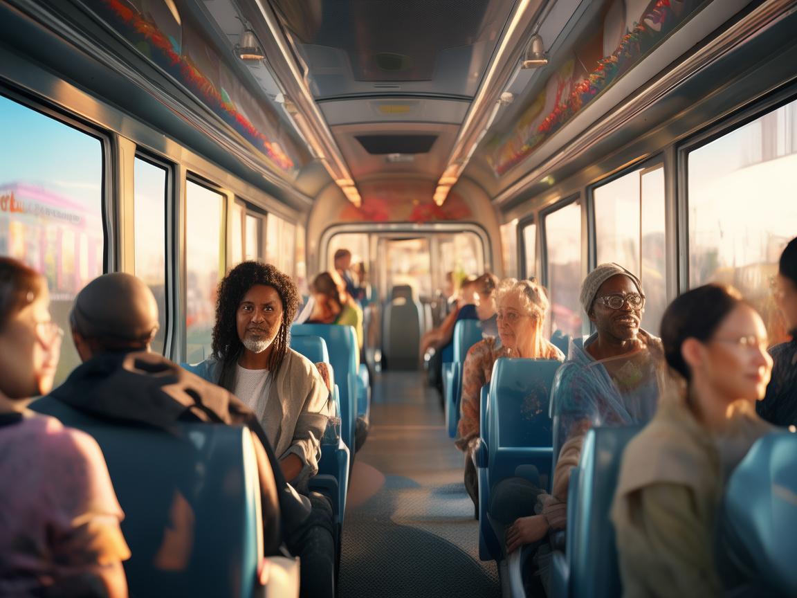 记录生活，无障碍公交车的温暖旅程