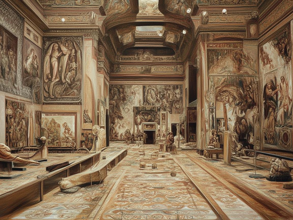 博物馆的时光，凝固与流动的视觉交响曲