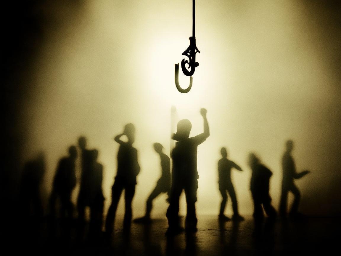 挂钩下的生活剪影，动态艺术中的日常微光