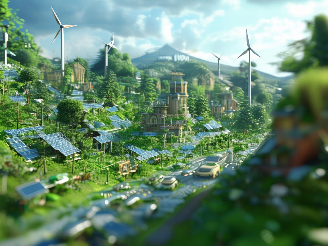 节能技术，动画师眼中的绿色生活记录