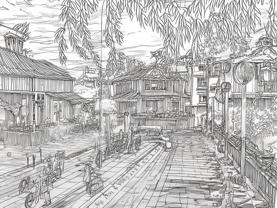 记录太仓，动画师眼中的生活剪影