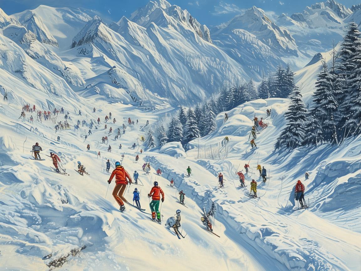 雪域飞驰，滑雪服下的生活剪影