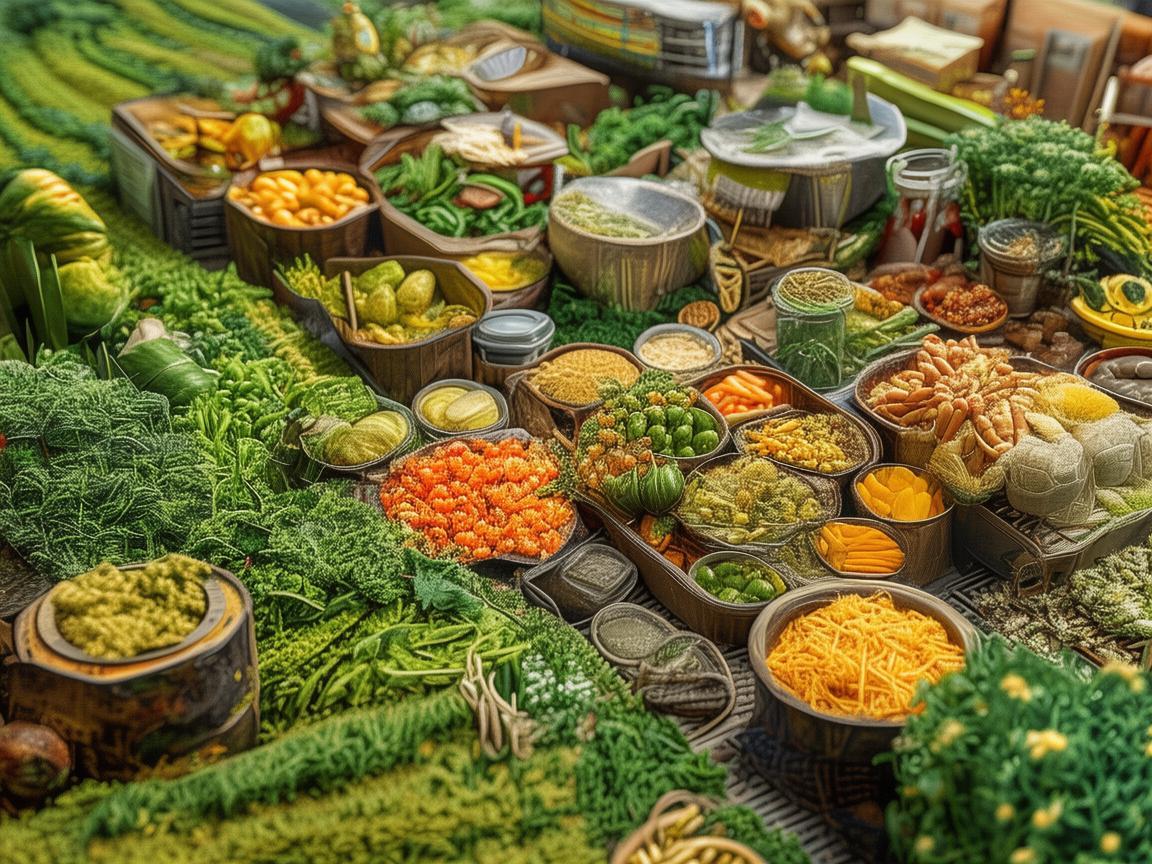 农产品加工与贮藏的动态艺术，从田野到餐桌的奇幻旅程